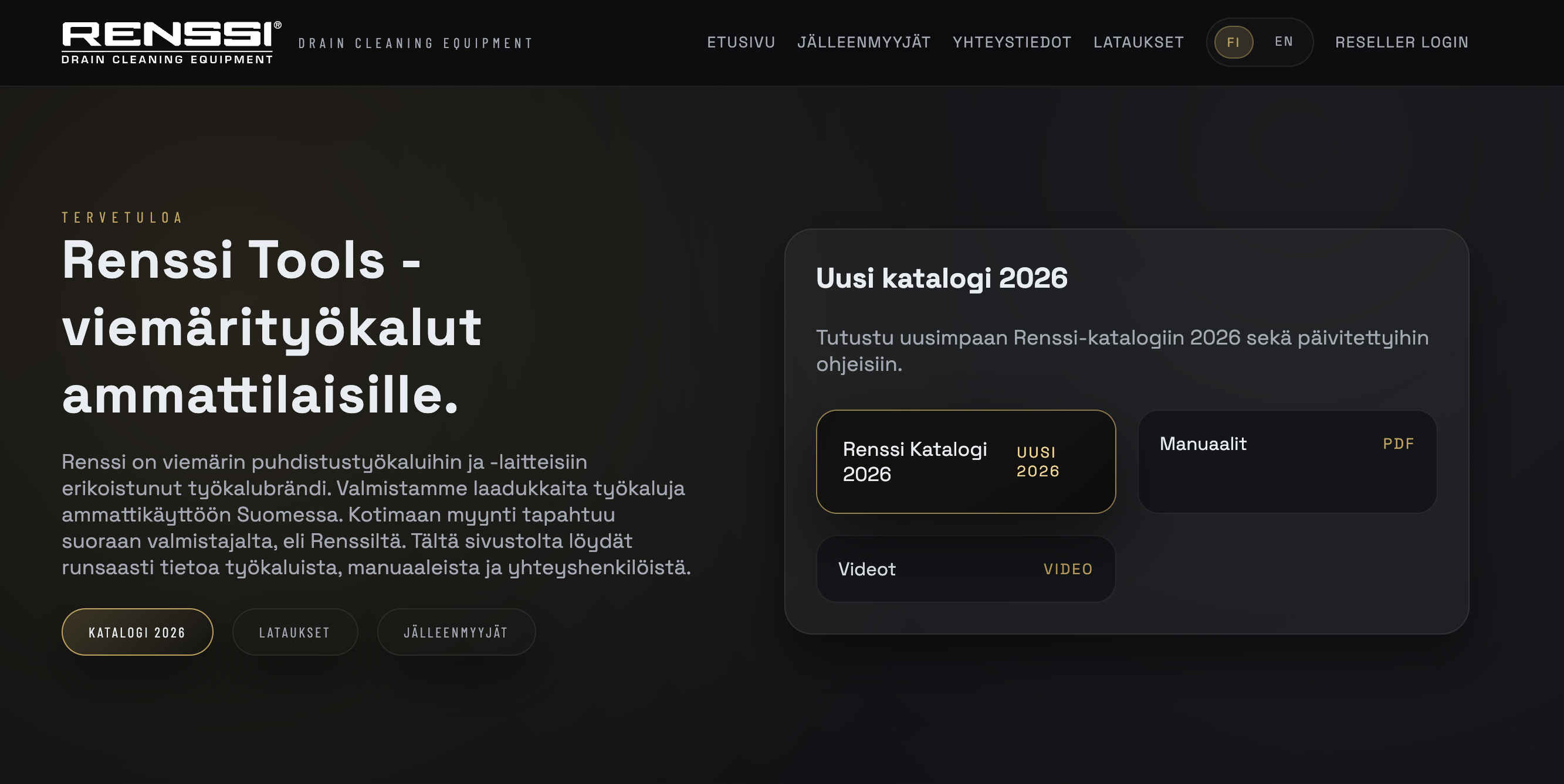 Renssi – verkkosivut